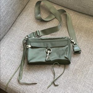 Rebecca Minkoff Mini MAC, Green, used like new